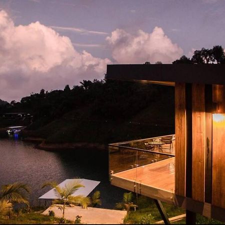 Sky House Cabana Guatape La Pradera  Bagian luar foto
