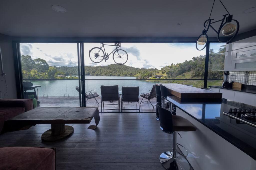 Sky House Cabana Guatape La Pradera  Bagian luar foto
