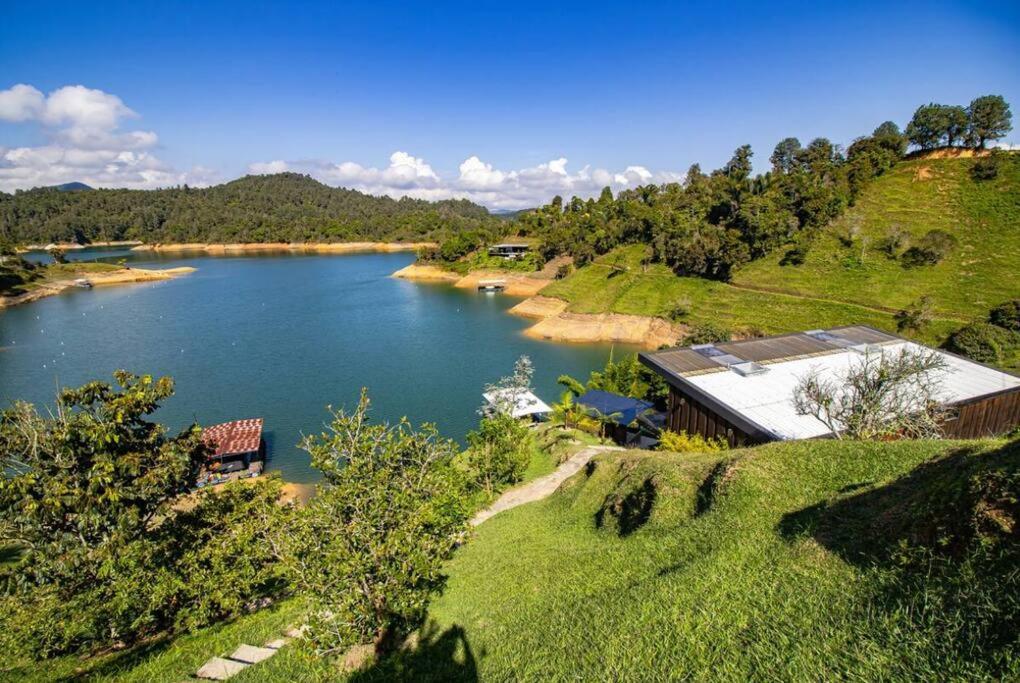 Sky House Cabana Guatape La Pradera  Bagian luar foto